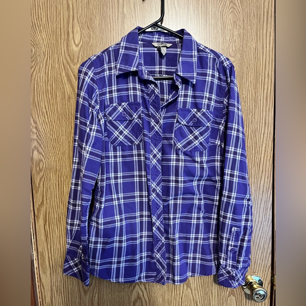 Duluth Trading Co Purple Flannel